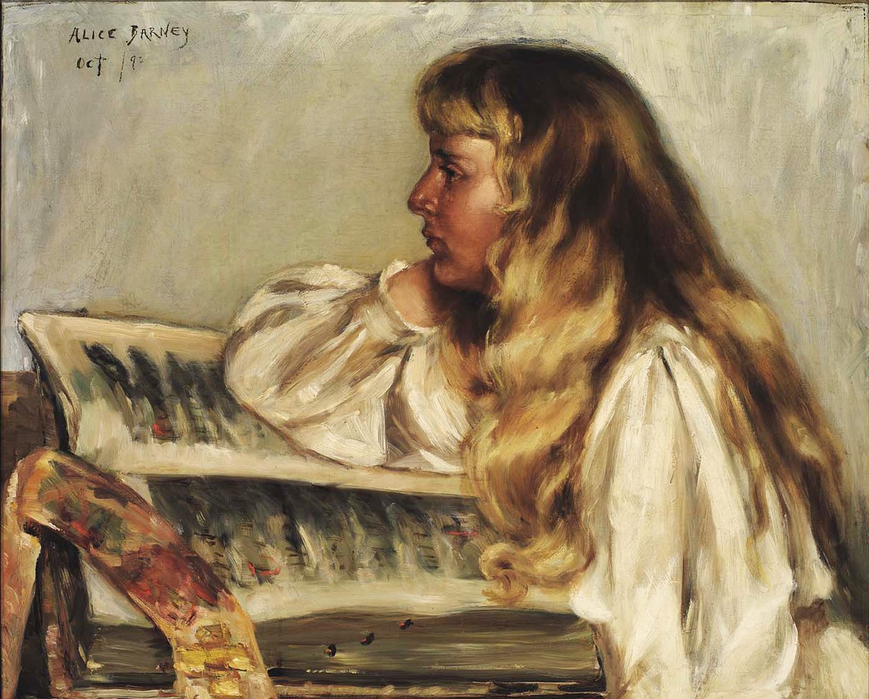 Natalie og Missa af Alice Pike Barney