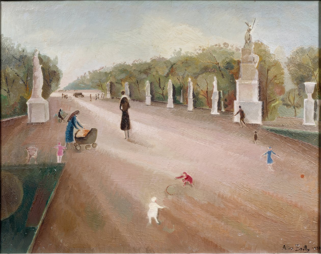 I Jardin du Luxembourg af Alice Bailly