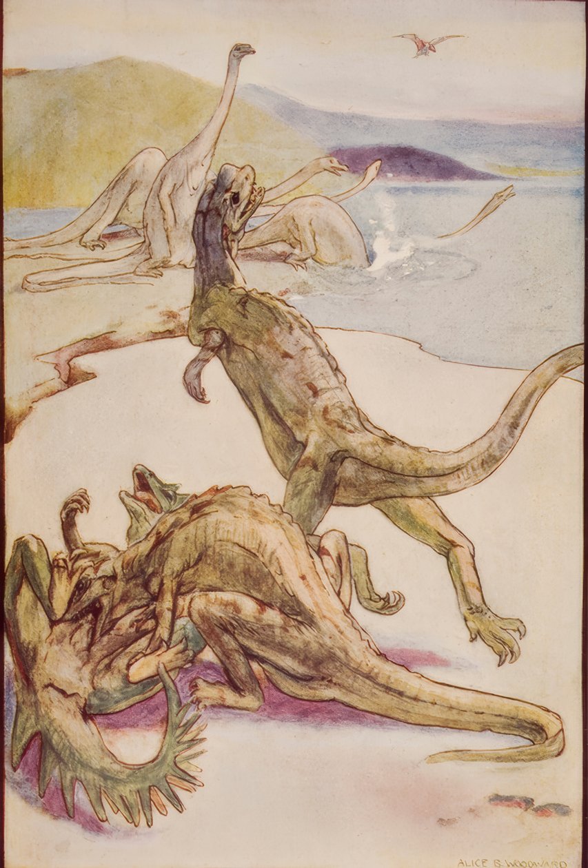 dinosaurus af Alice Bolingbroke Woodward