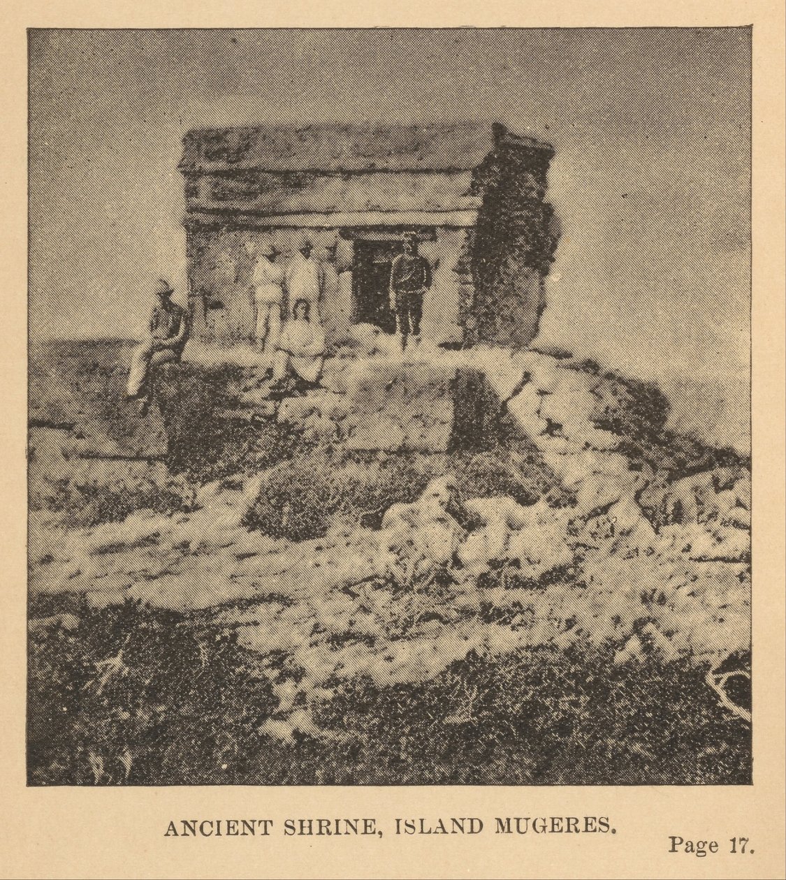 Ancient Shrine, Isla Mujeres af Alice Dixon Le Plongeon