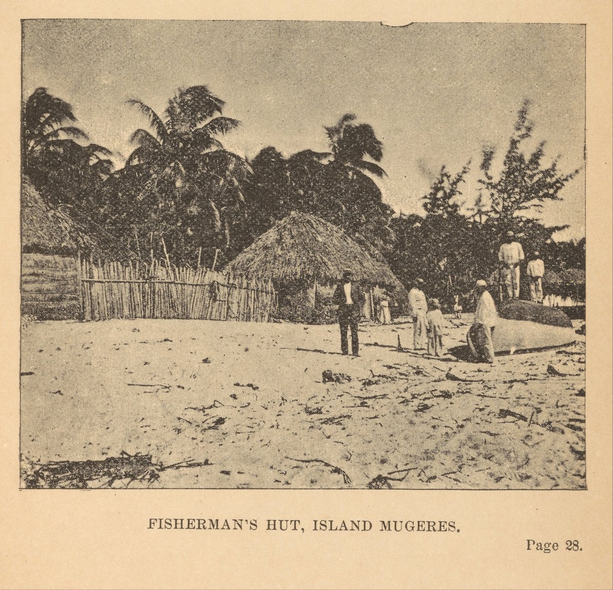 Fiskerhytte, Isla Mujeres af Alice Dixon Le Plongeon