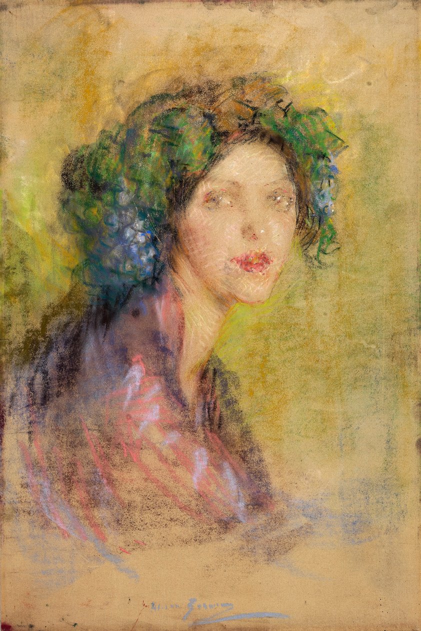 Trist bacchante af Alice Pike Barney