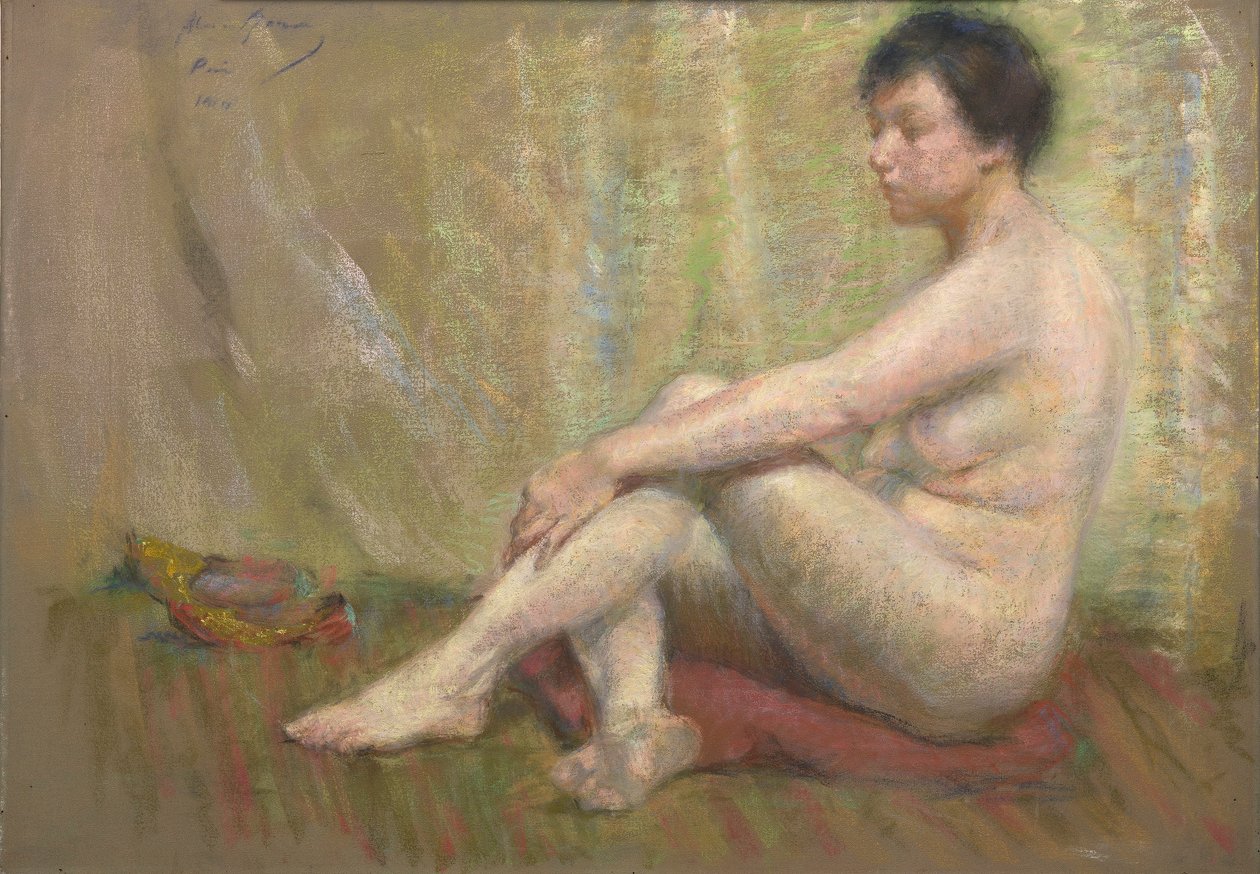 Mellem positurer af Alice Pike Barney