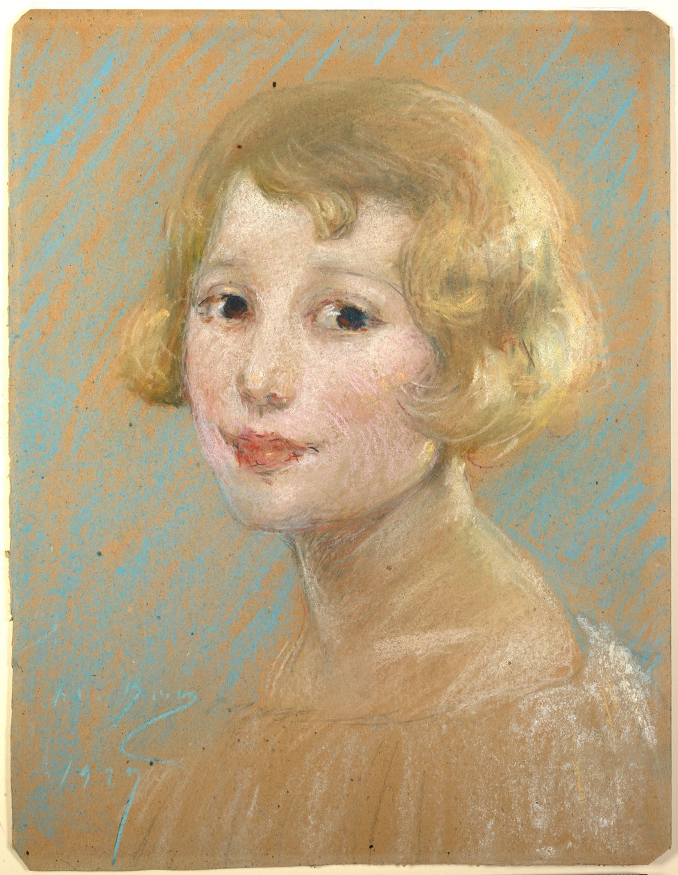 Blond pige af Alice Pike Barney