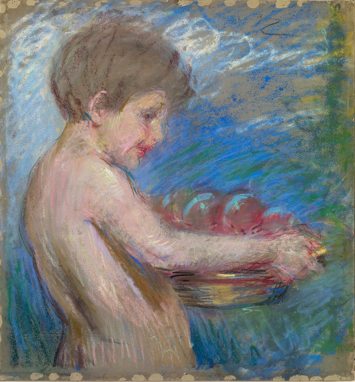 Barn med frugt af Alice Pike Barney