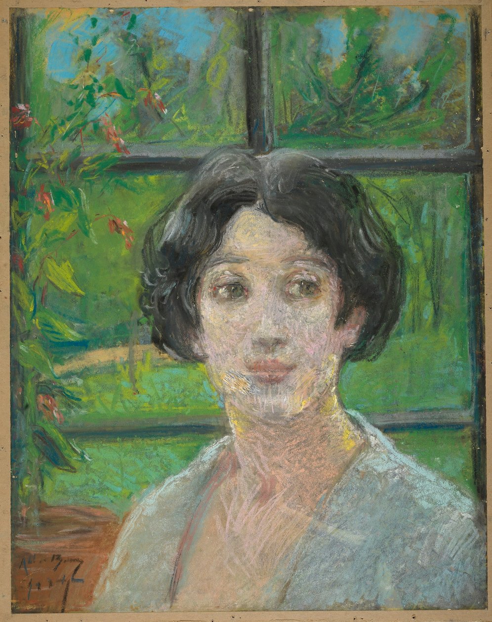 Havevindue af Alice Pike Barney