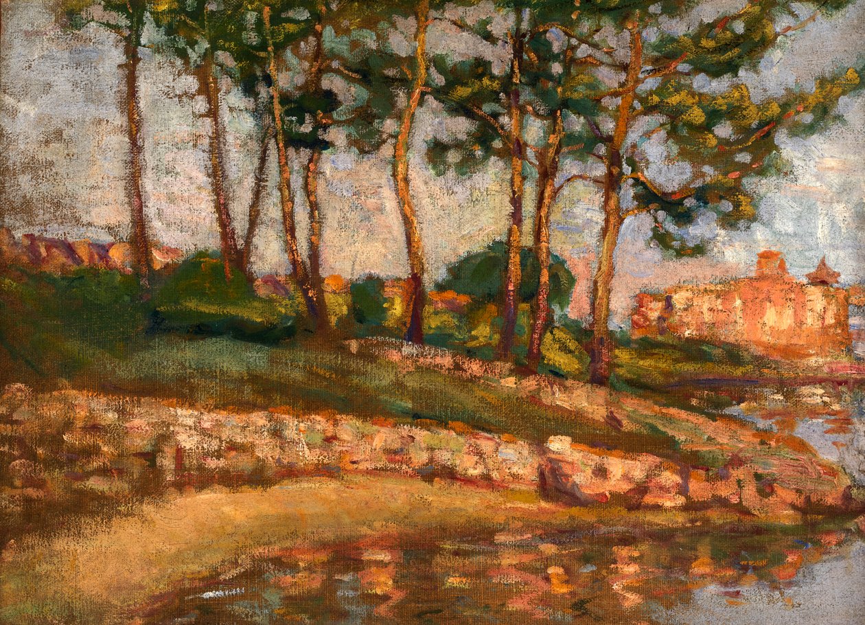 I Sydfrankrig, ca. 1905-1906. af Alice Pike Barney