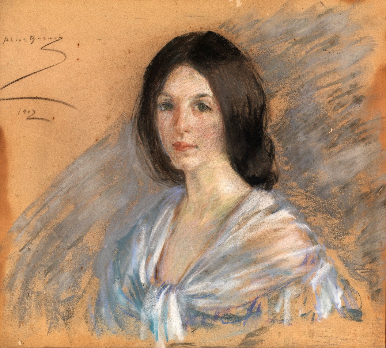 Jaqueline med Fichu af Alice Pike Barney