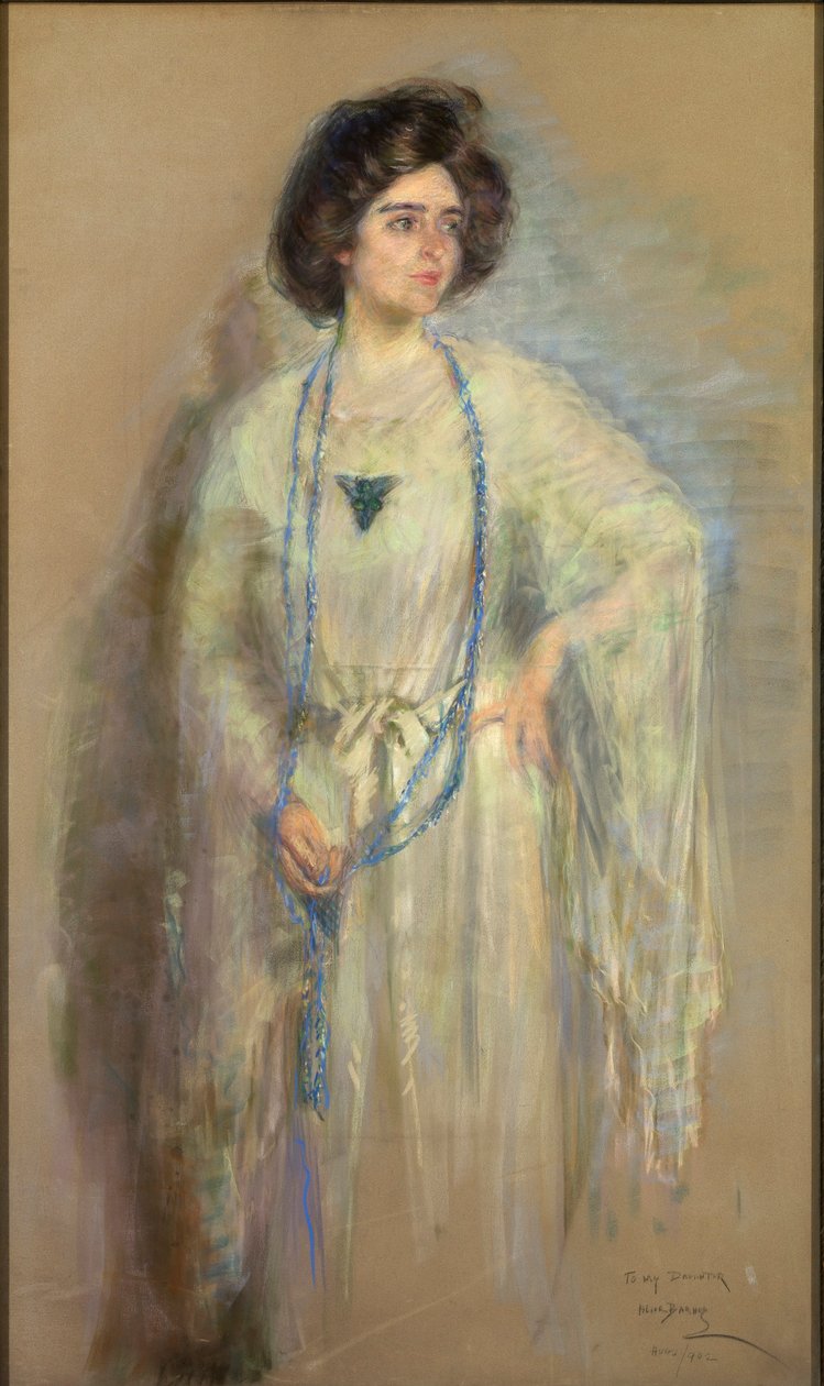 Laura i hvidt af Alice Pike Barney