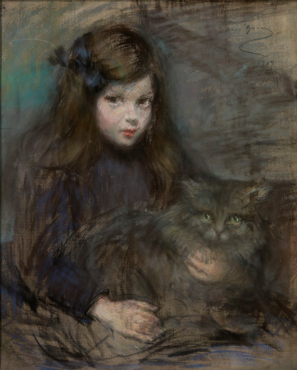 Minette og Minet af Alice Pike Barney