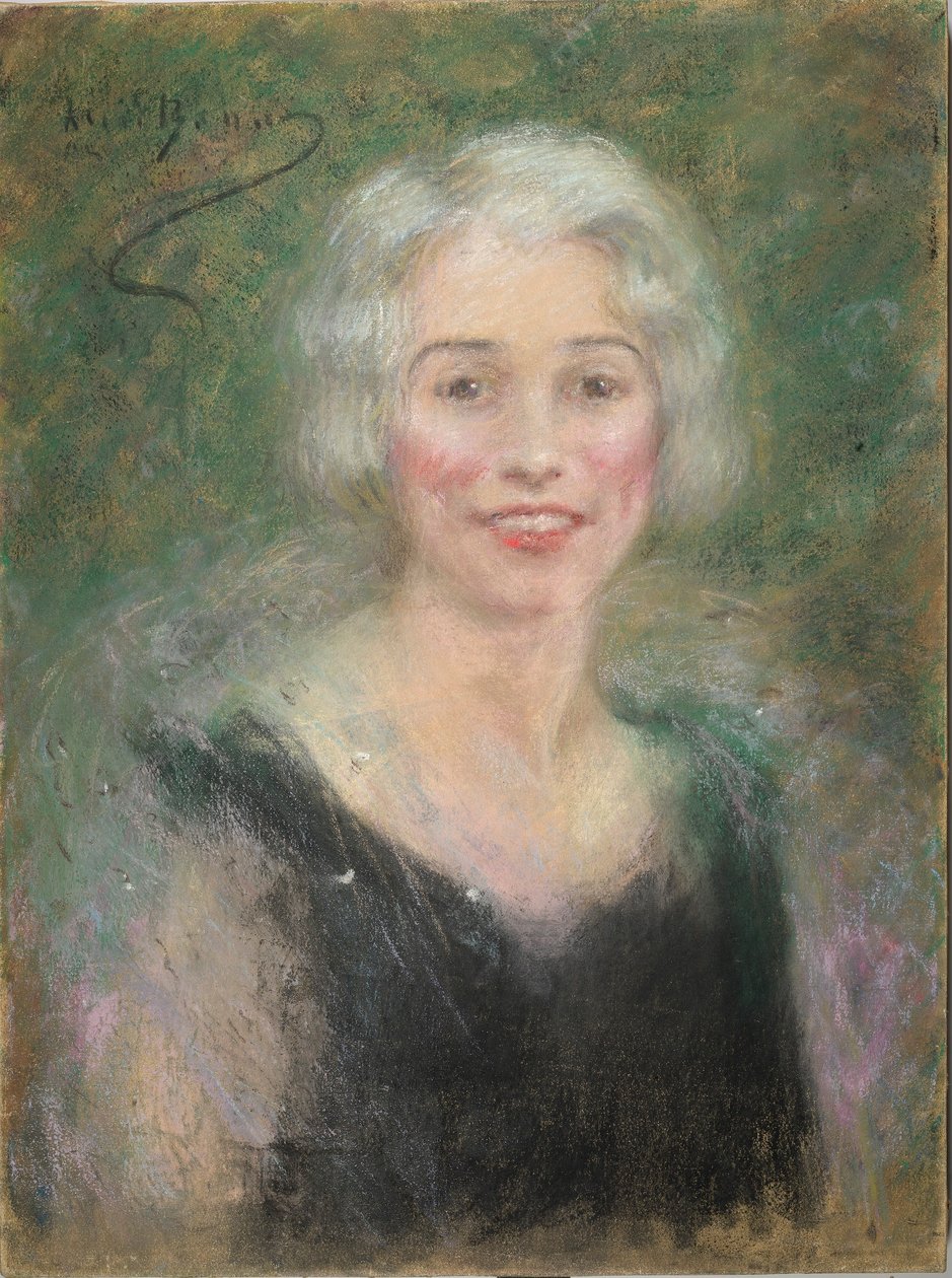 Fru Leslie Carter af Alice Pike Barney
