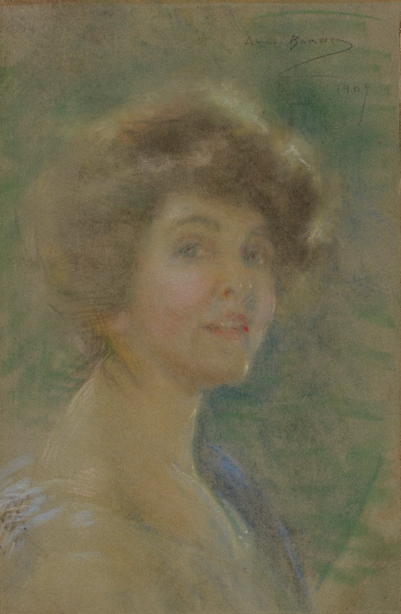 Selvportræt, 1909 af Alice Pike Barney
