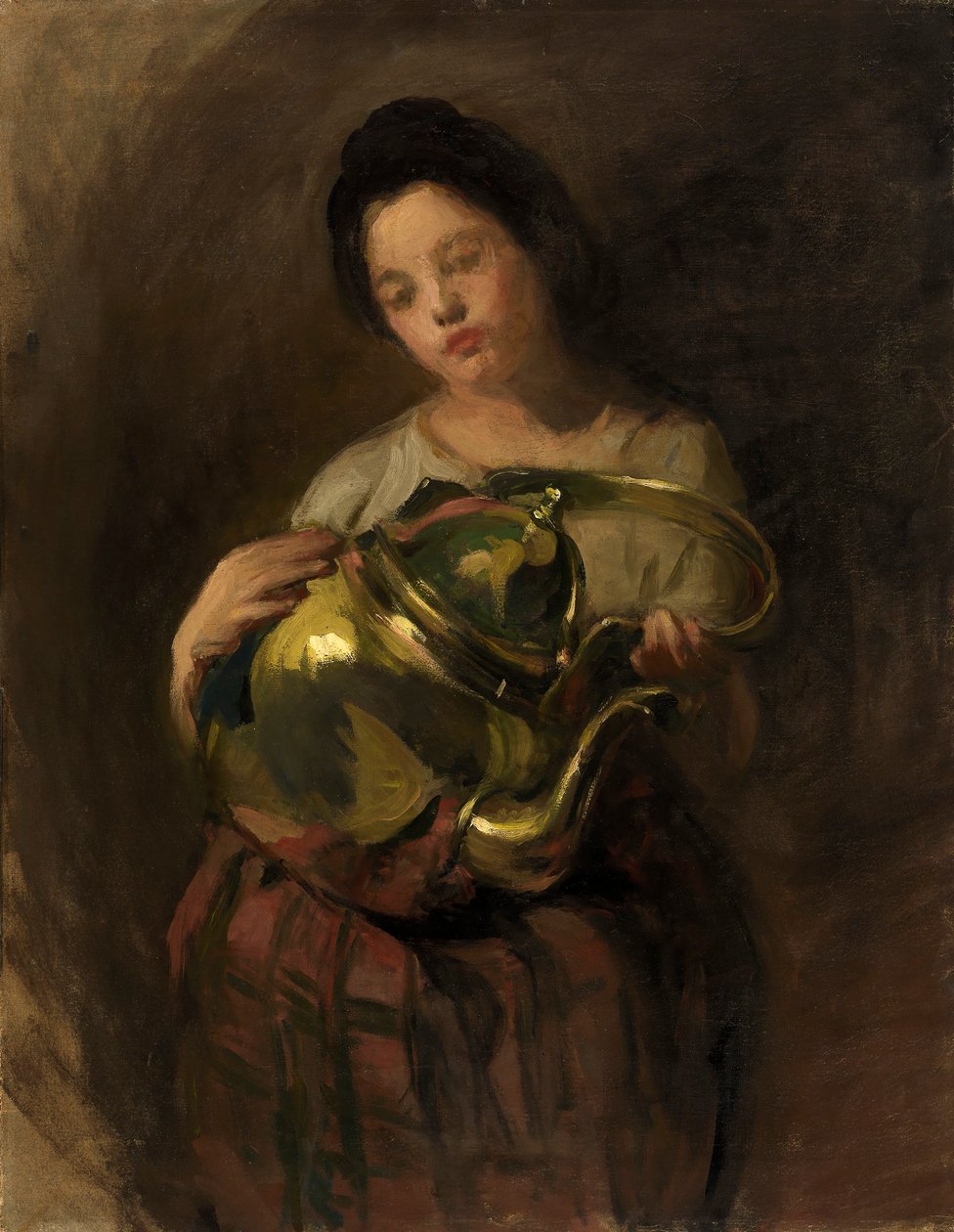 Messingkedlen af Alice Pike Barney