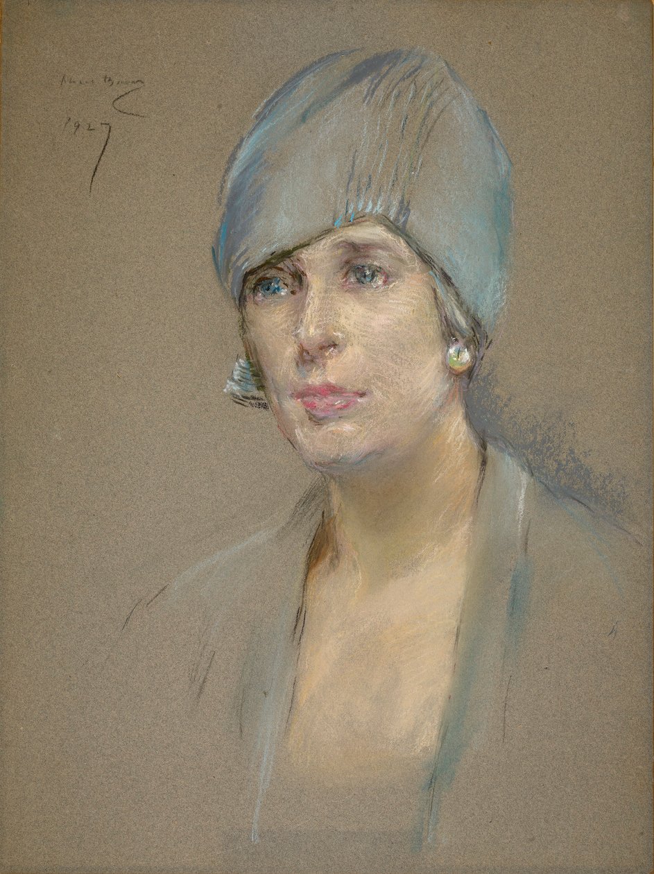 Den besøgende (fru Richard P. McCullough) af Alice Pike Barney