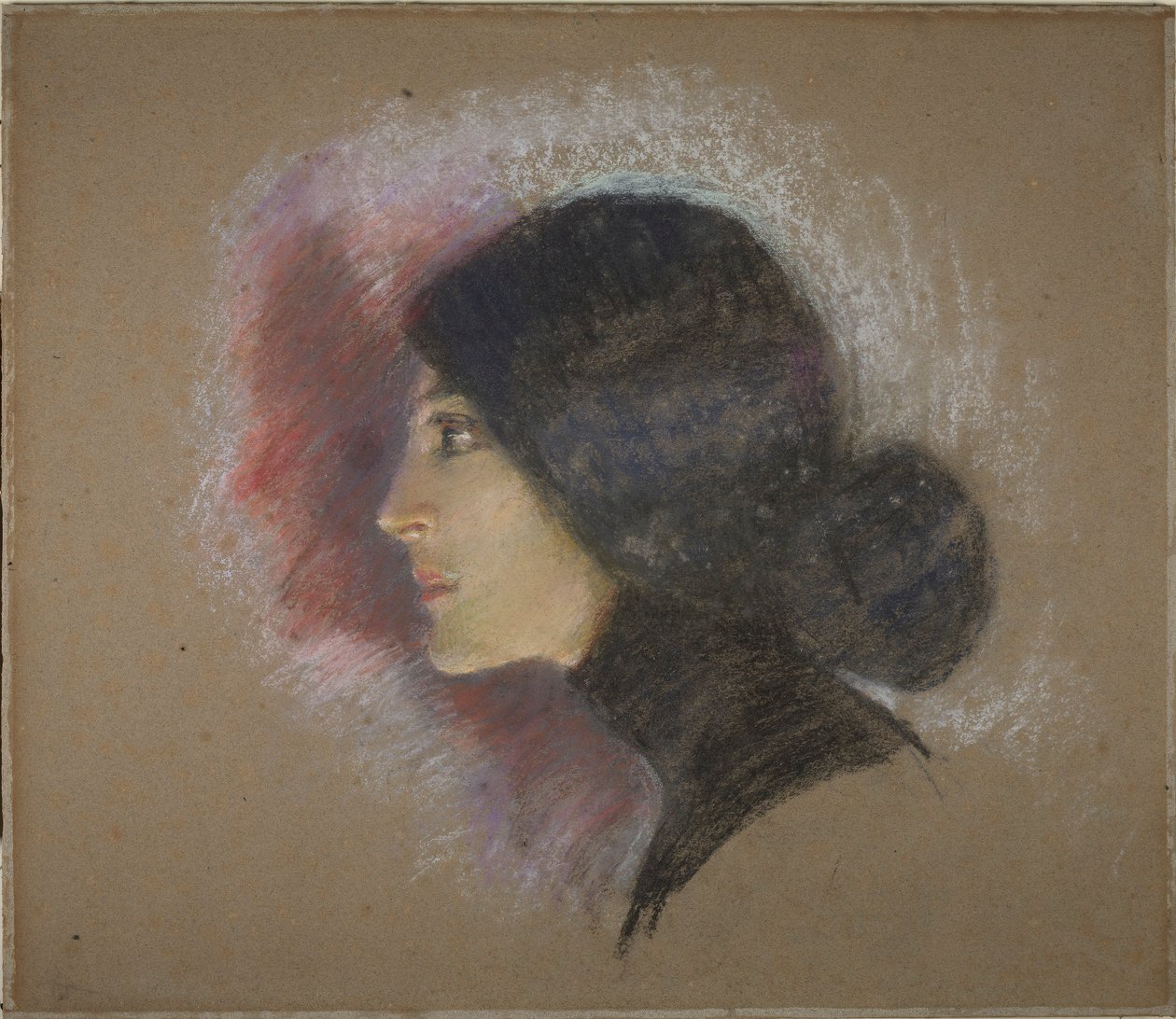 Vamp af 1900 (Lottie Stein) af Alice Pike Barney