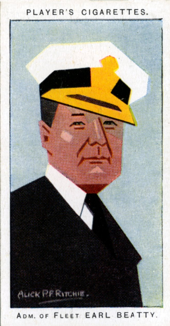 David Beatty, 1st Earl Beatty, admiral, 1926. af Alick P. F. Ritchie