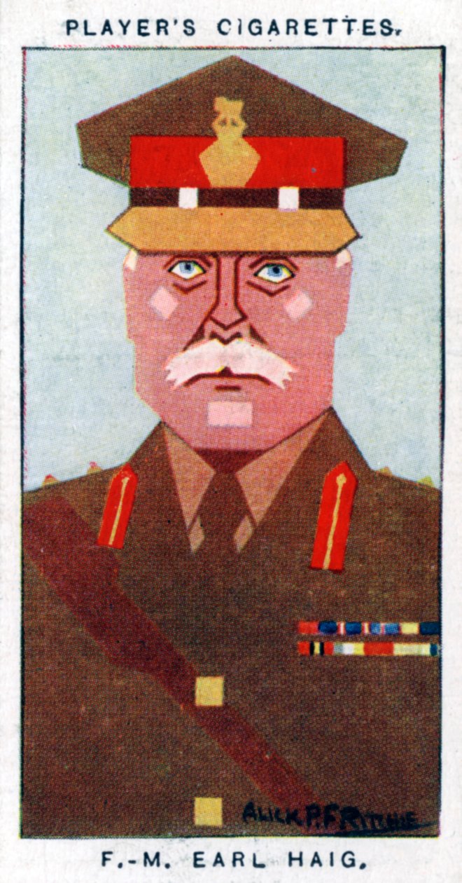 Douglas Haig, 1st Earl Haig, britisk feltmarskal, 1926. af Alick P. F. Ritchie