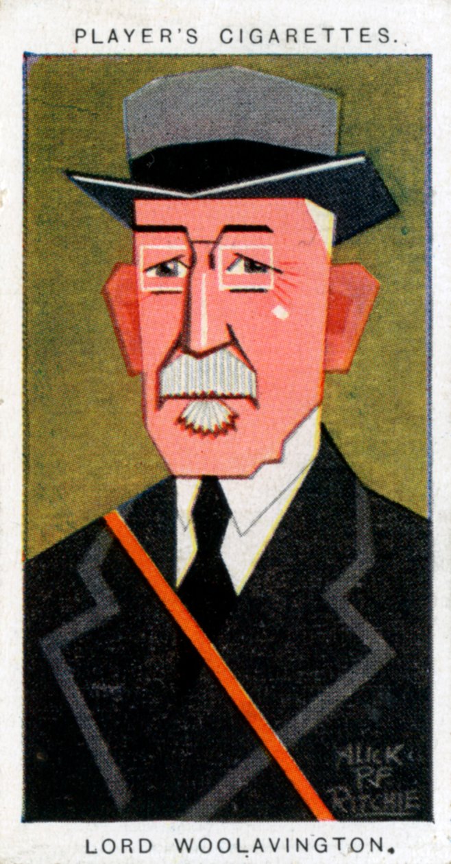 James Buchanan, 1st Baron Woolavington, britisk filantrop og væddeløbshesteejer, 1926. af Alick P. F. Ritchie