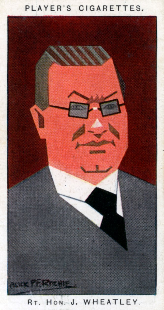 John Wheatley, skotsk politiker, 1926. af Alick P. F. Ritchie