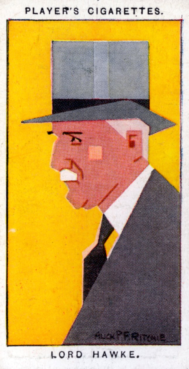 Martin Bladen Hawke, 7. Baron Hawke, britisk cricketspiller, 1926. af Alick P. F. Ritchie