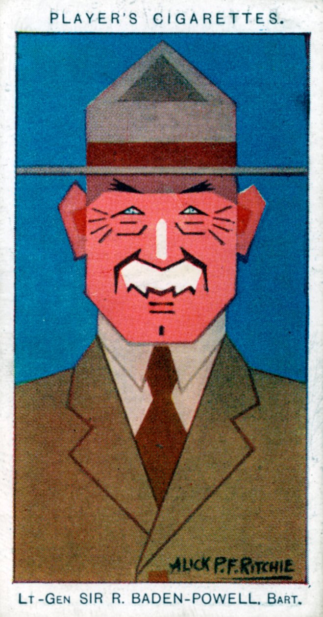 Robert Baden-Powell, 1. baron Baden-Powell, 1926. af Alick P. F. Ritchie