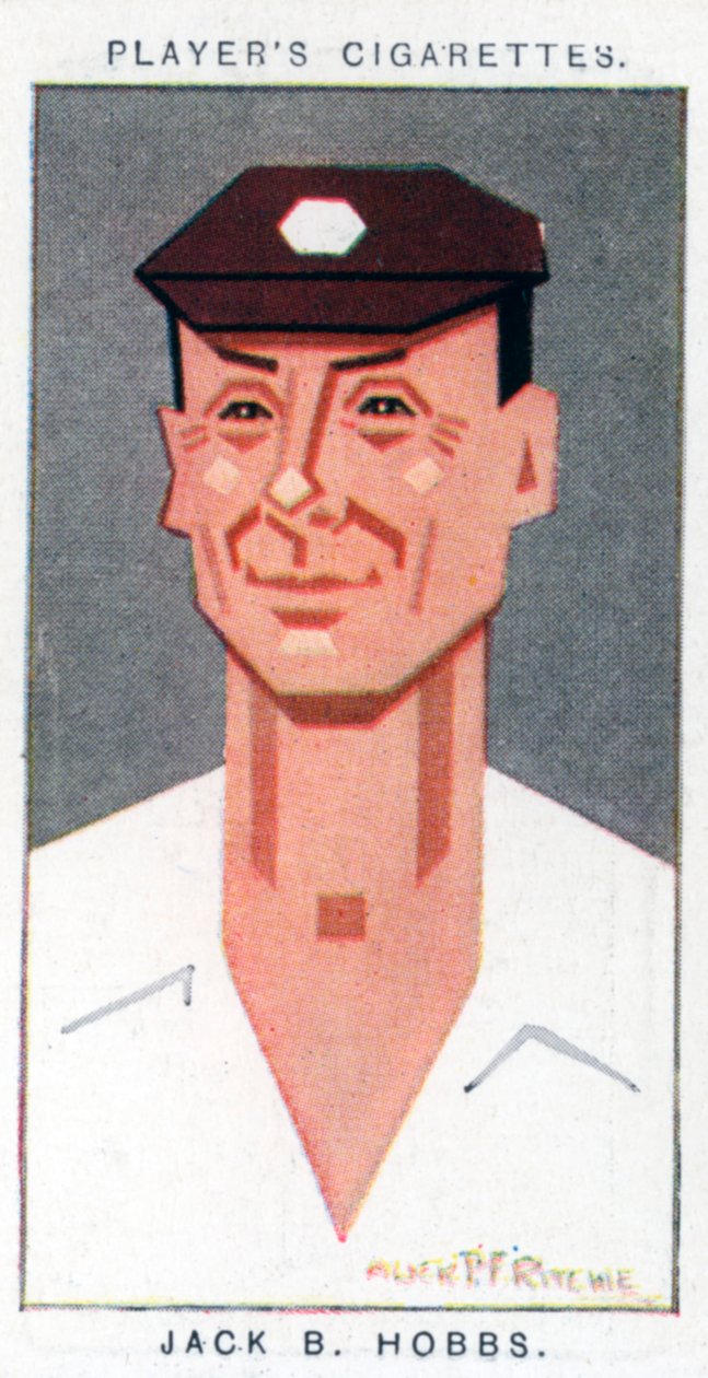 Sir Jack Hobbs, britisk cricketspiller, 1926 af Alick P. F. Ritchie