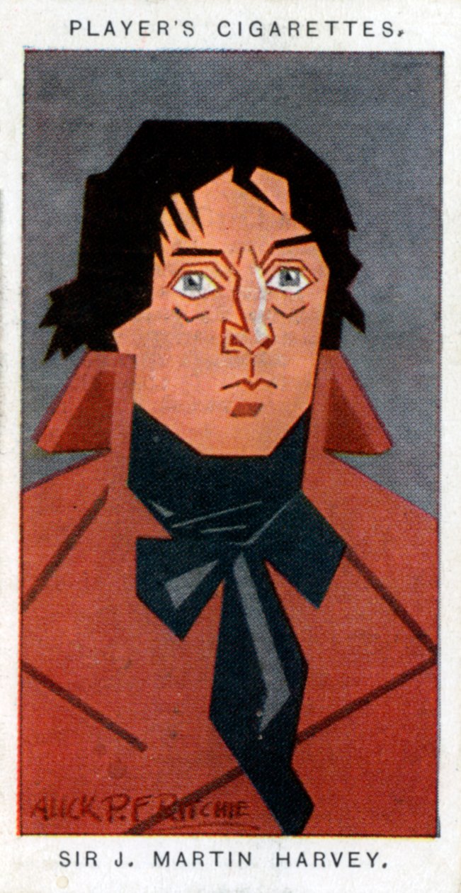 Sir John Martin-Harvey, britisk skuespiller og teaterchef, 1926. af Alick P. F. Ritchie