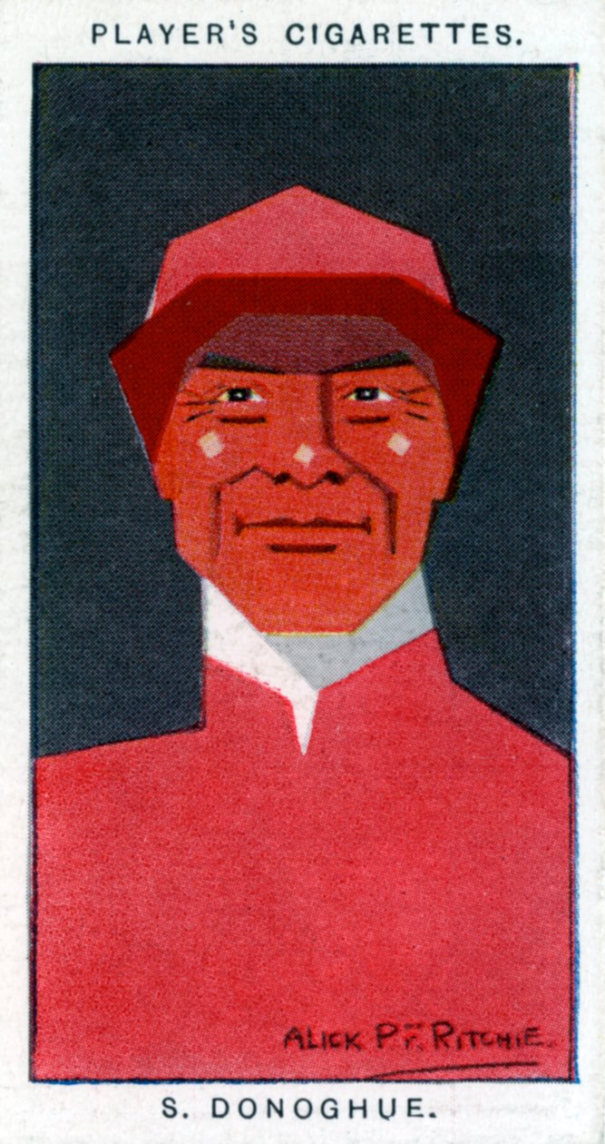 Stephen Donoghue, Jockey og træner, 1926. af Alick P. F. Ritchie