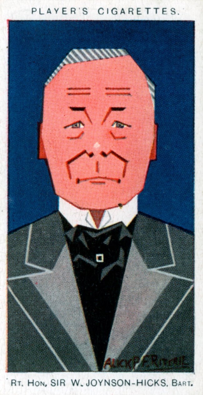 William Joynson-Hicks, 1. Viscount Brentford, britisk statsmand, 1926 af Alick P. F. Ritchie