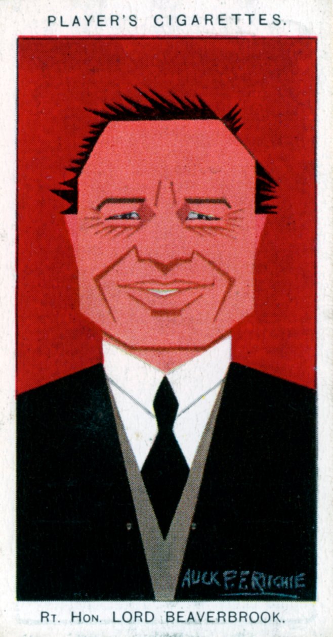 William Maxwell Aitken, 1. Baron Beaverbrook, statsmand og avisindehaver, 1926. af Alick P. F. Ritchie