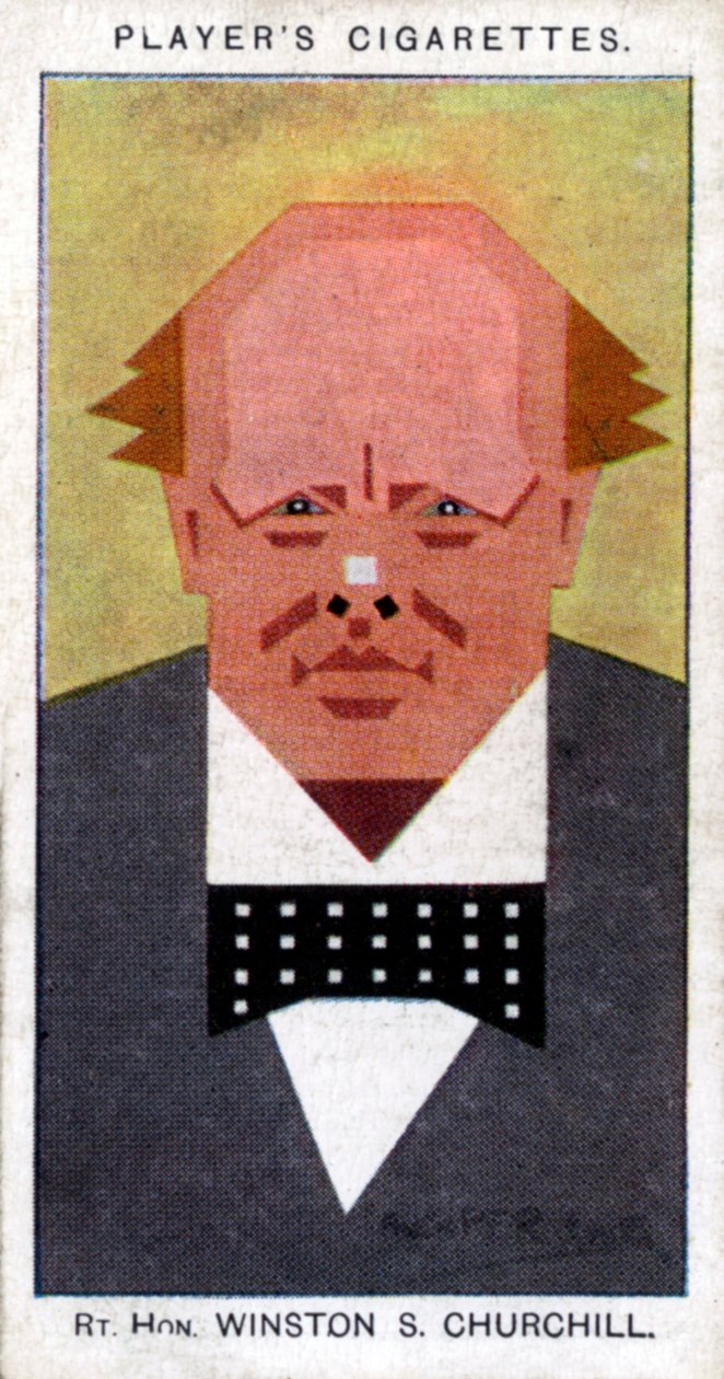 Winston Churchill, britisk premierminister, 1926 af Alick P. F. Ritchie