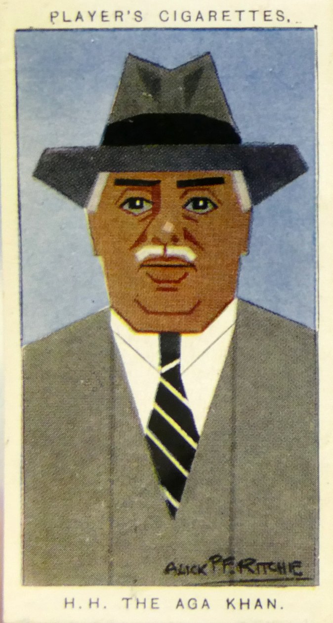 Aga Khan III af Alick Penrose Forbes Ritchie