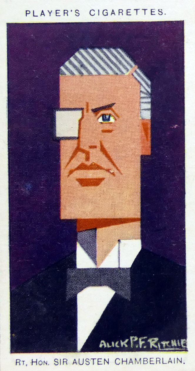 Austen Chamberlain af Alick Penrose Forbes Ritchie