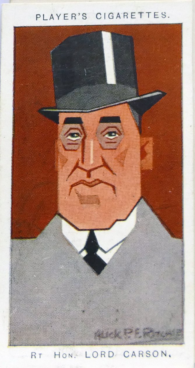 Edward Henry Carson af Alick Penrose Forbes Ritchie