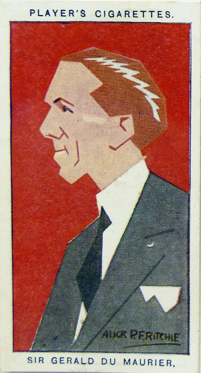 Gerald du Maurier af Alick Penrose Forbes Ritchie