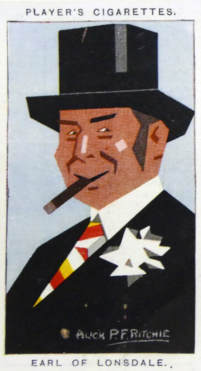 Hugh Cecil Lowther, 5. jarl af Lonsdale af Alick Penrose Forbes Ritchie