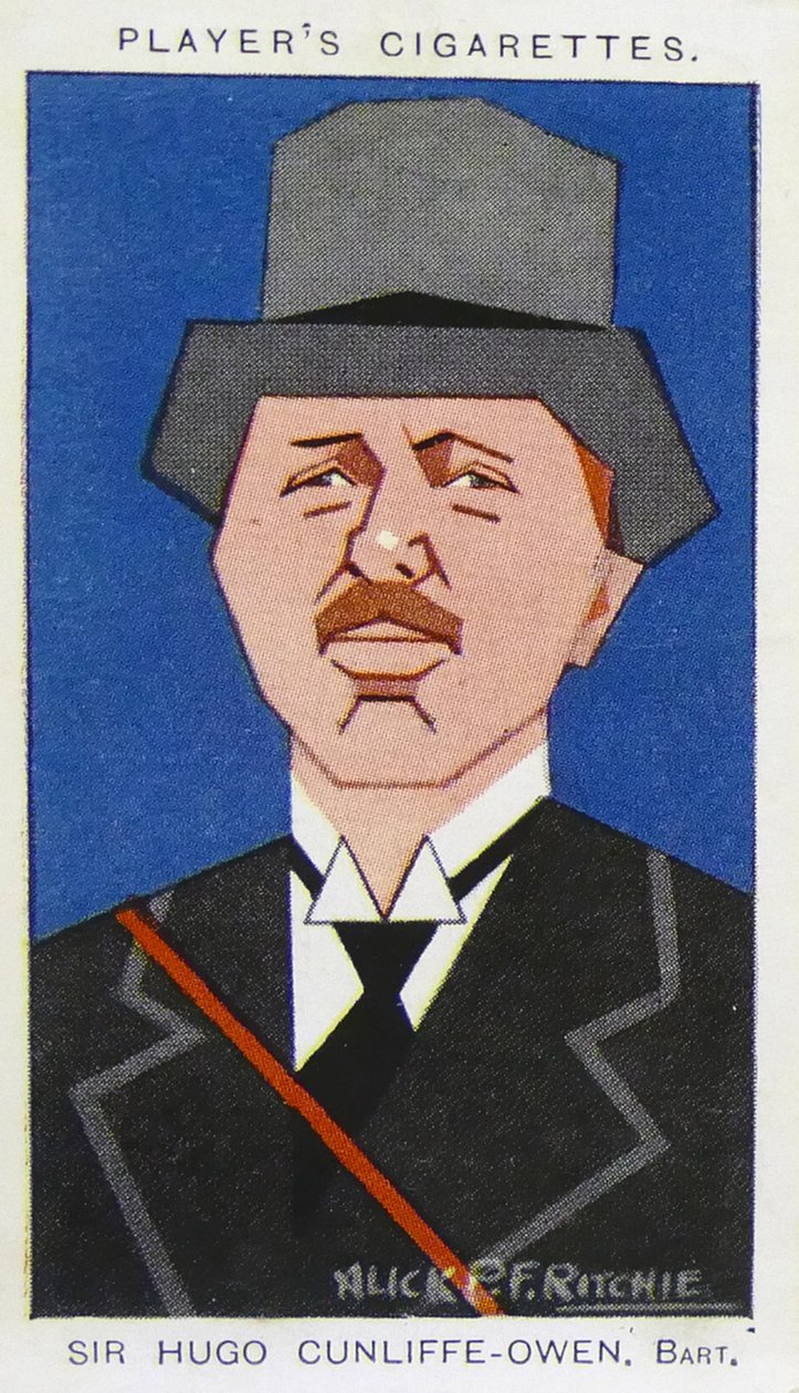 Sir Hugo Cunliffe-Owen af Alick Penrose Forbes Ritchie