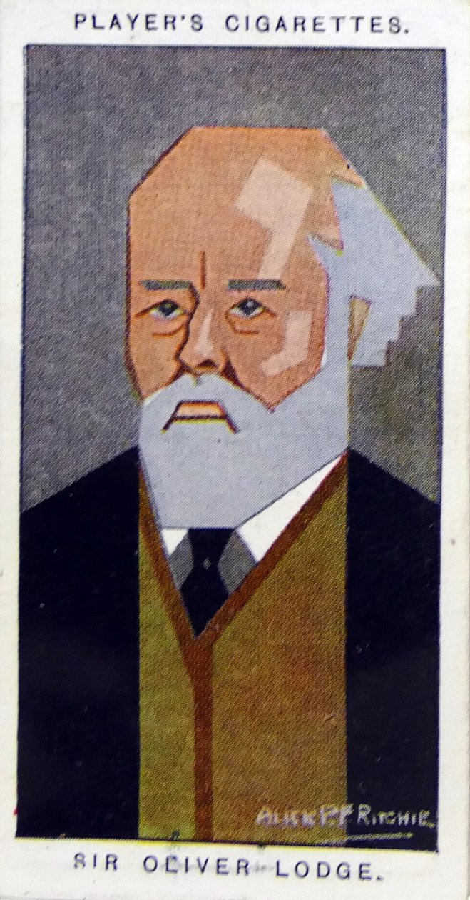 Sir Oliver Joseph Lodge af Alick Penrose Forbes Ritchie