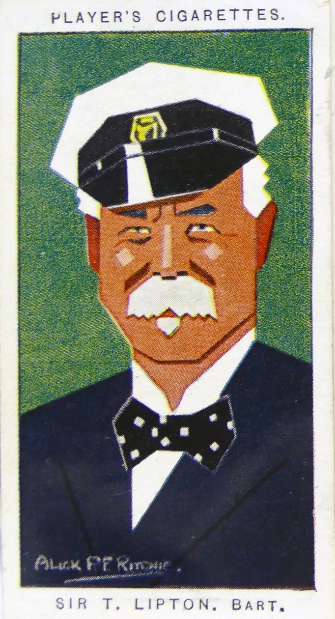 Sir Thomas Johnstone Lipton af Alick Penrose Forbes Ritchie