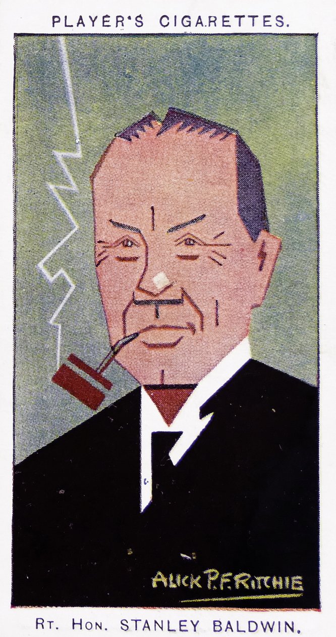 Stanley Baldwin af Alick Penrose Forbes Ritchie