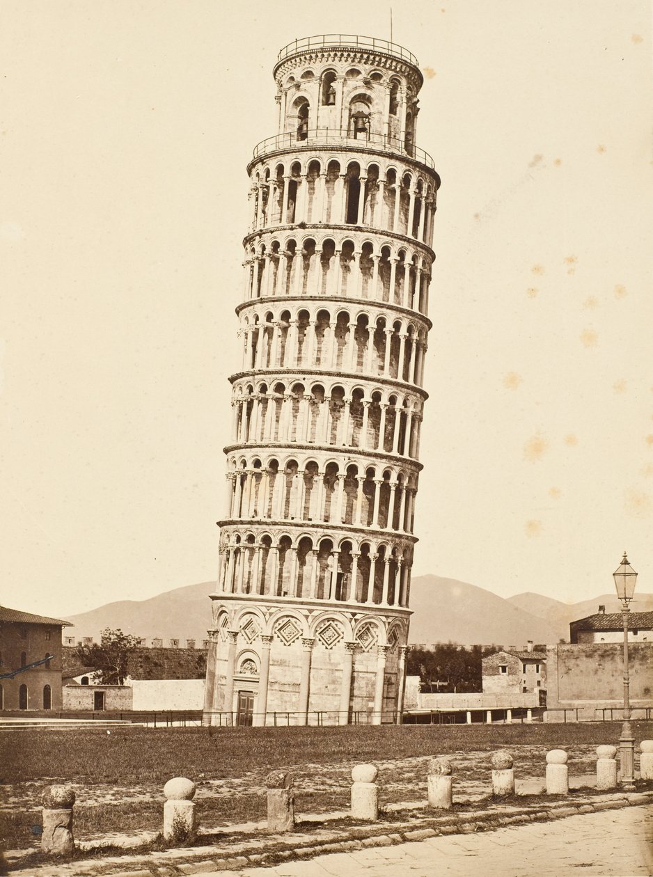Klokketårn, Pisa af Alinari Brothers