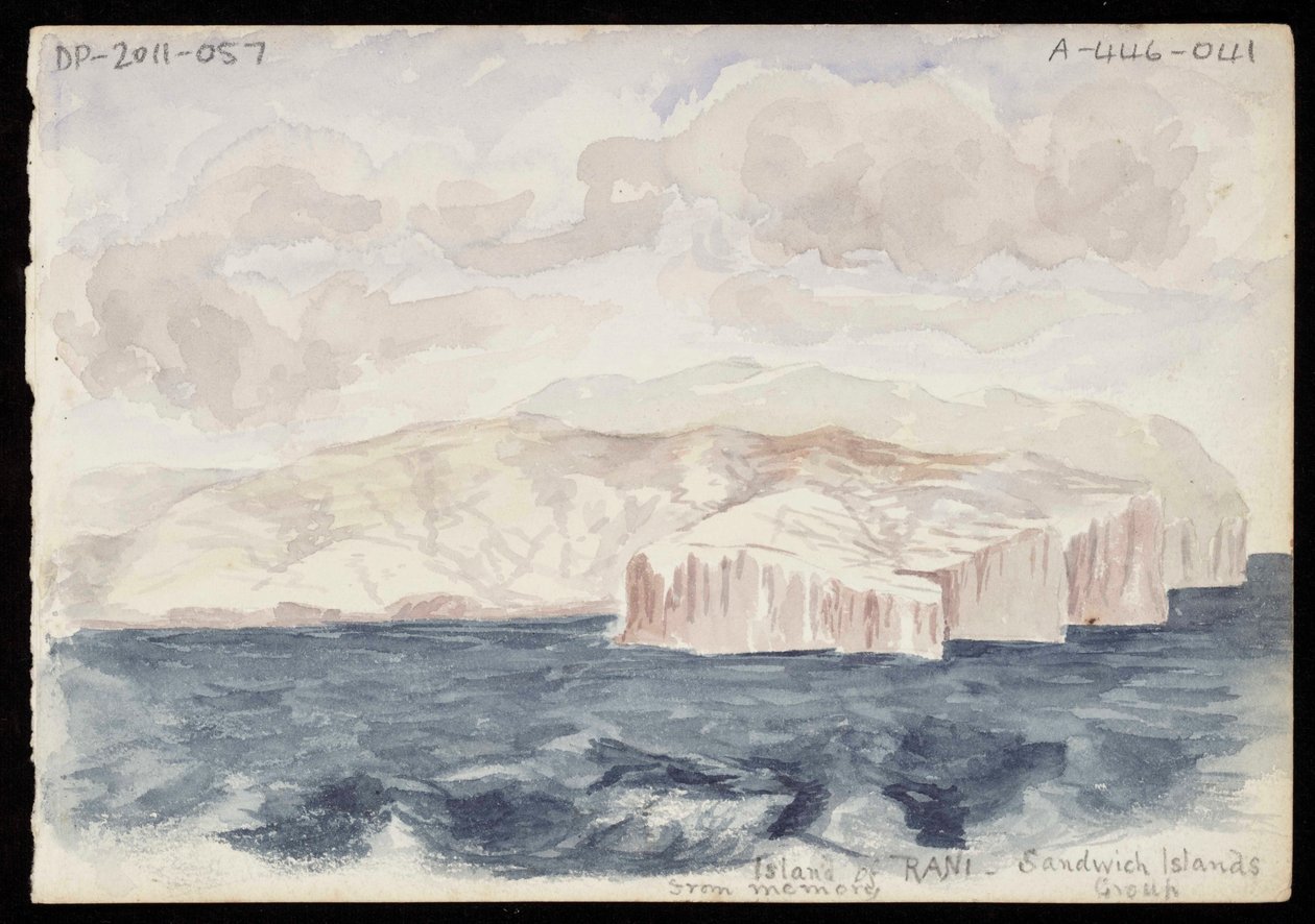 Island of Rani - Sandwich Islands Group af Alington family