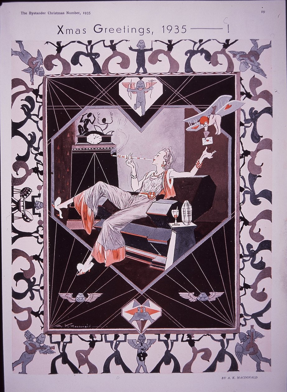 Art deco-interiør af Alistair K. MacDonald