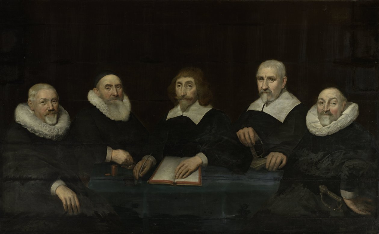 Regenterne af Rettelseshuset i Middelburg, 1643 af Allaert van Loeninga