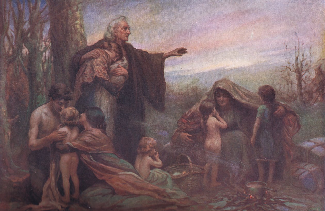 Broderskabets bånd, Bibbys Annual, 1916-17 af Allan Douglas after Davidson