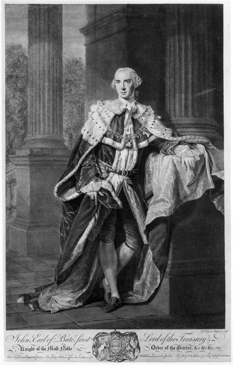 John Stuart, 3. jarl af Bute, 1763 af Allan Ramsay