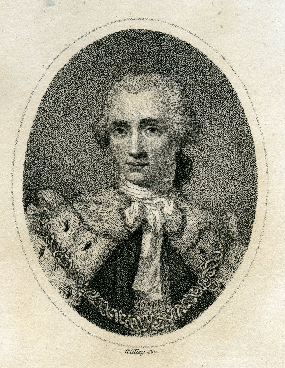 John Stuart, 3. jarl af Bute, graveret af William Ridley (1764-1838), 1895 af Allan Ramsay