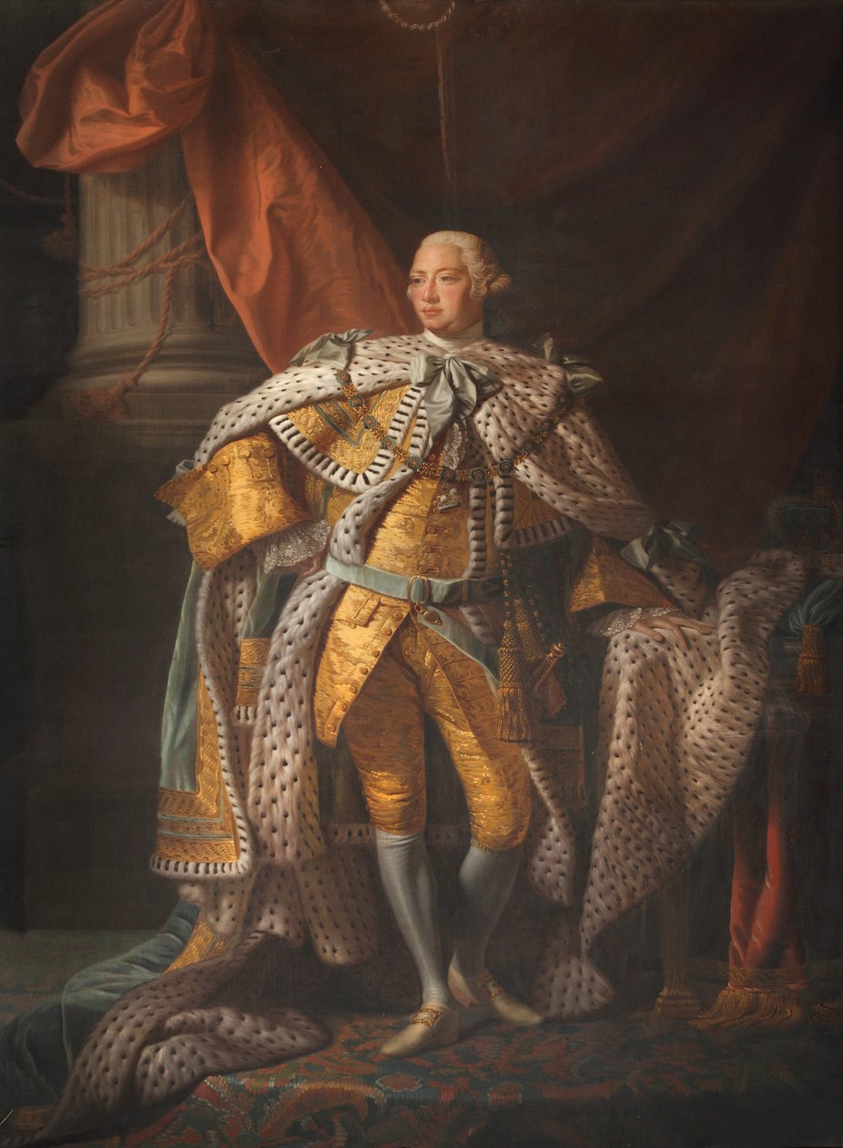 Kong Georg III af Allan Ramsay