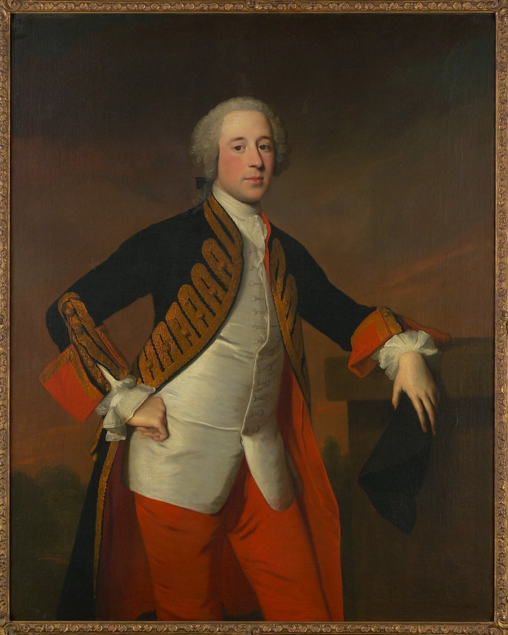 Portræt af en gentleman, 1745 af Allan Ramsay