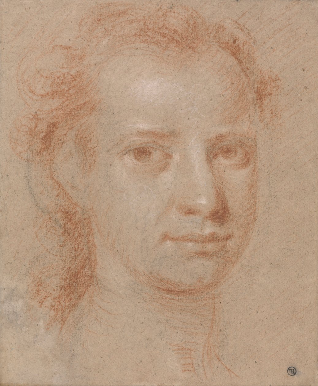 Leder af en ung kvinde eller mand af Allan Ramsay